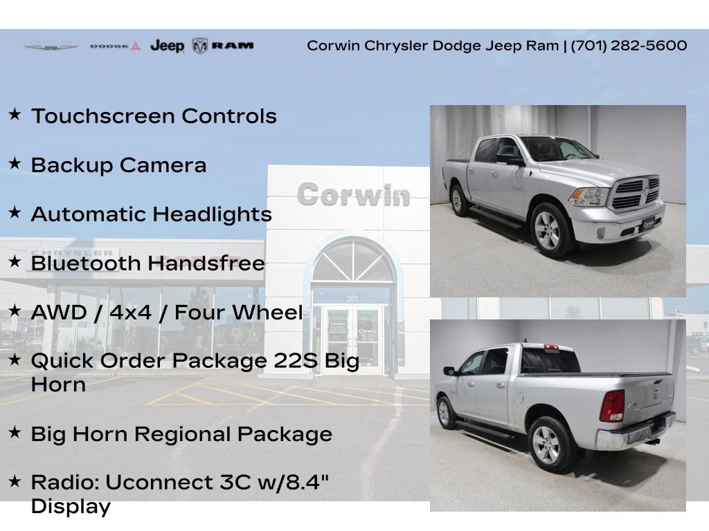 Used 2017 RAM 1500 Big Horn AWD/4WD image 8