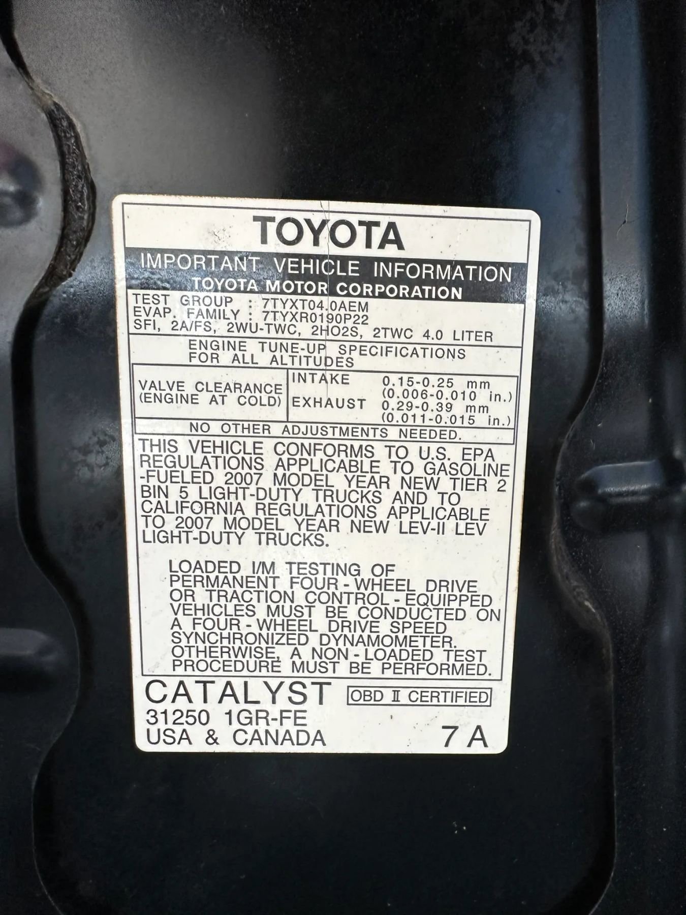 Used 2007 Toyota FJ Cruiser 2WD image 26