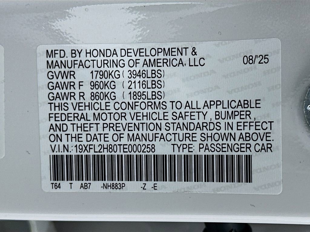 New 2026 Honda Civic Sport image 22