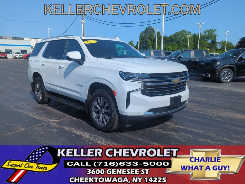 Certified 2022 Chevrolet Tahoe LT w/ Luxury Package AWD/4WD image 1