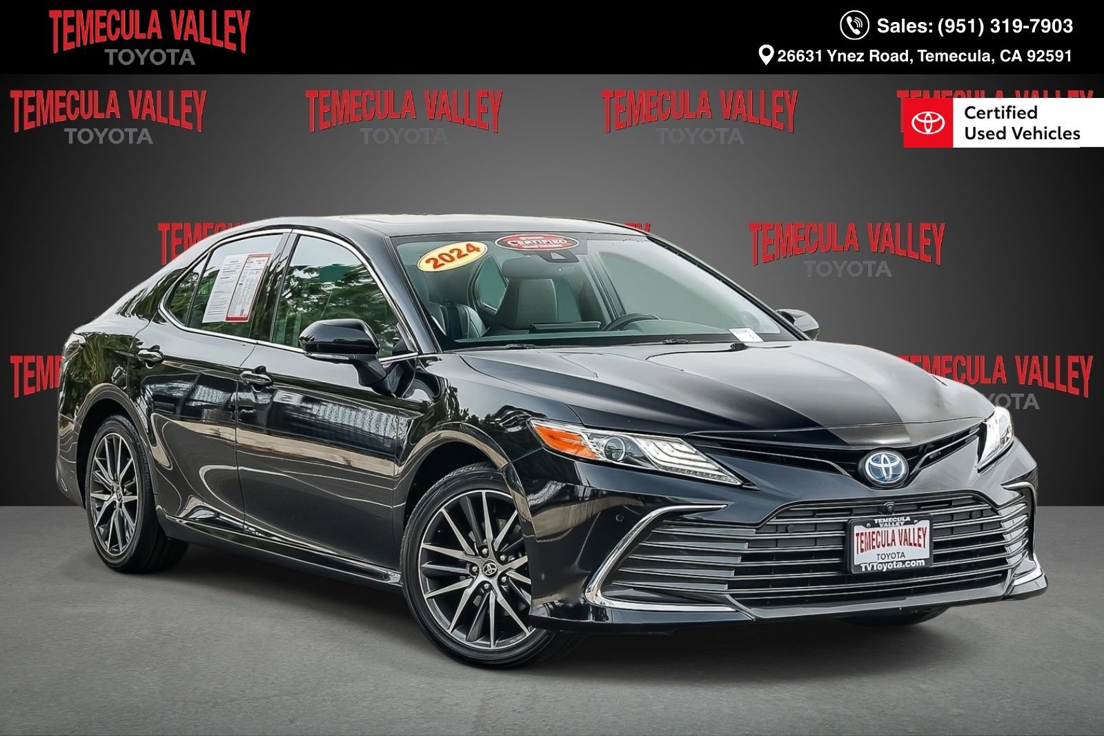 Certified 2024 Toyota Camry XLE w/ Navigation Package