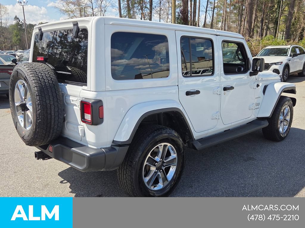Used 2022 Jeep Wrangler Unlimited Sahara w/ Cold Weather Group AWD/4WD image 14