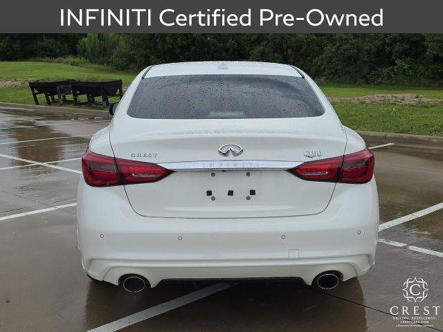 Certified 2023 INFINITI Q50 Luxe w/ Cargo Package RWD image 5