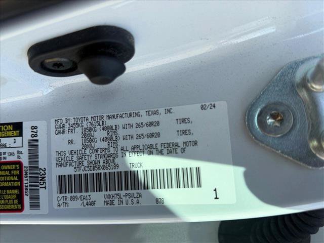 Used 2024 Toyota Tundra Limited w/ Power Package AWD/4WD image 24