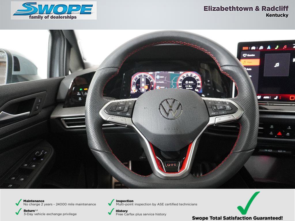 Used 2025 Volkswagen GTI SE FWD image 16