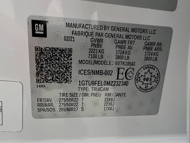 Used 2021 GMC Sierra 1500 Denali w/ Denali Ultimate Package AWD/4WD image 57
