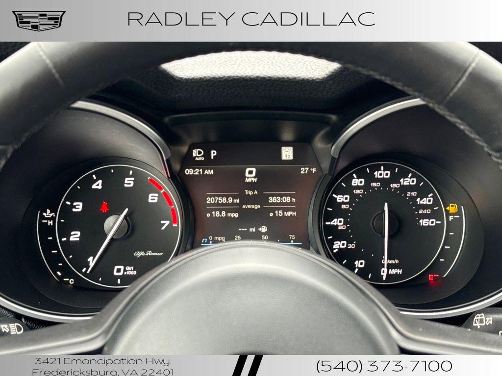 Used 2022 Alfa Romeo Stelvio Ti w/ Active Assist Plus Package image 17