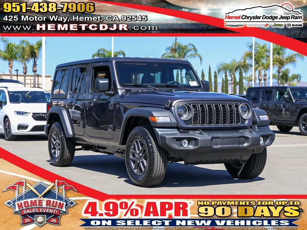 New 2026 Jeep Wrangler Sport S image 1