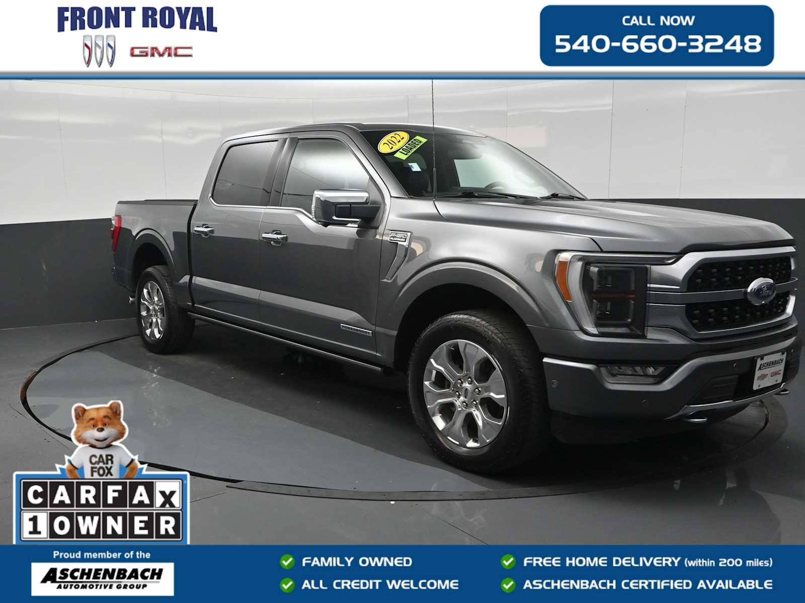 Used 2022 Ford F150 Platinum w/ Equipment Group 701A High