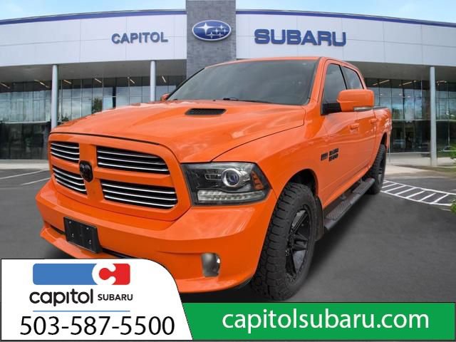 Used 2017 RAM 1500 Sport w/ Ignition Orange Sport Package AWD/4WD image 1