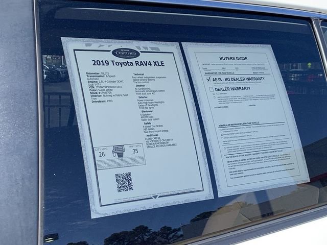 Used 2019 Toyota RAV4 XLE w/ Convenience Package image 38