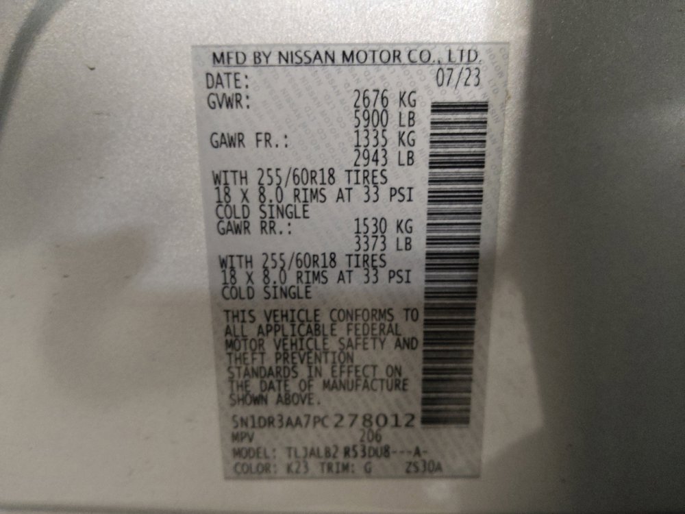 Used 2023 Nissan Pathfinder S image 33