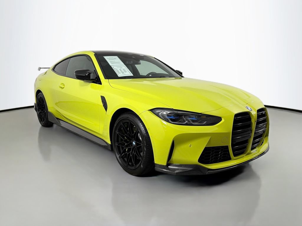 Used 2021 BMW M4 Coupe w/ Executive Package RWD image 3