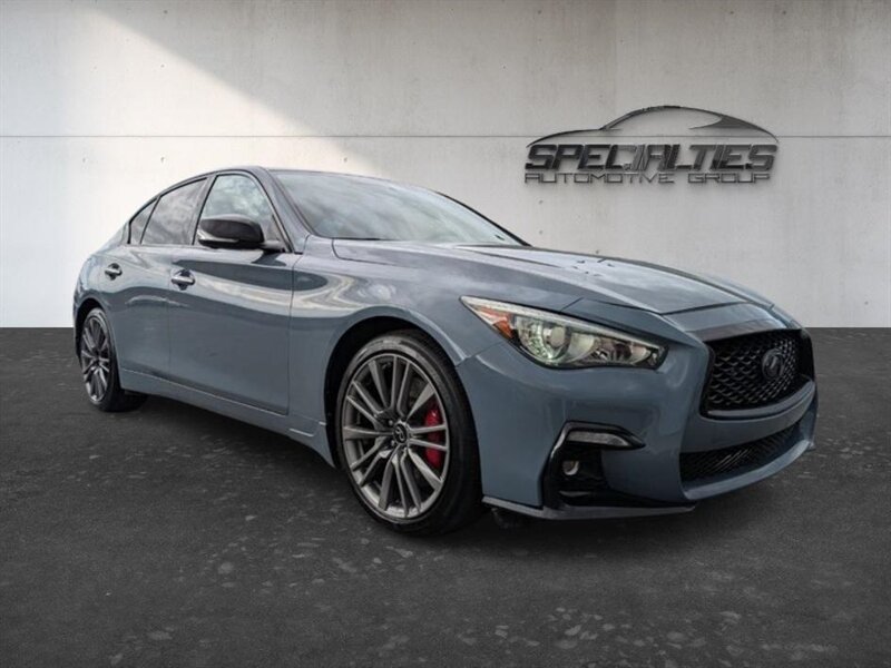 Used 2021 INFINITI Q50 Red Sport 400 w/ Proactive Package