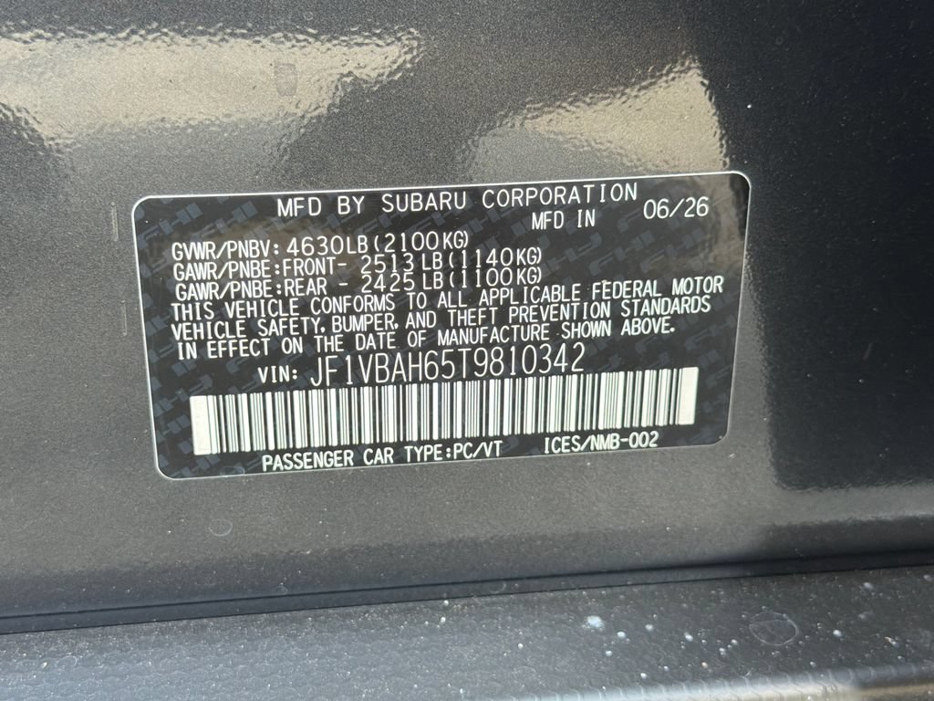 New 2026 Subaru WRX Premium AWD/4WD image 29
