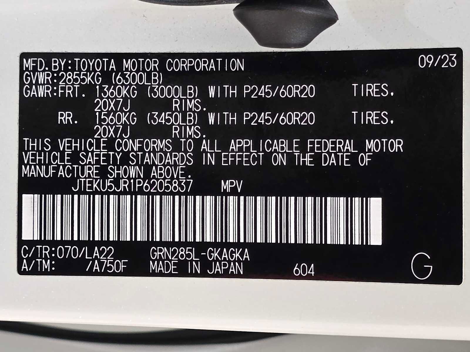 Certified 2023 Toyota 4Runner Limited AWD/4WD image 32