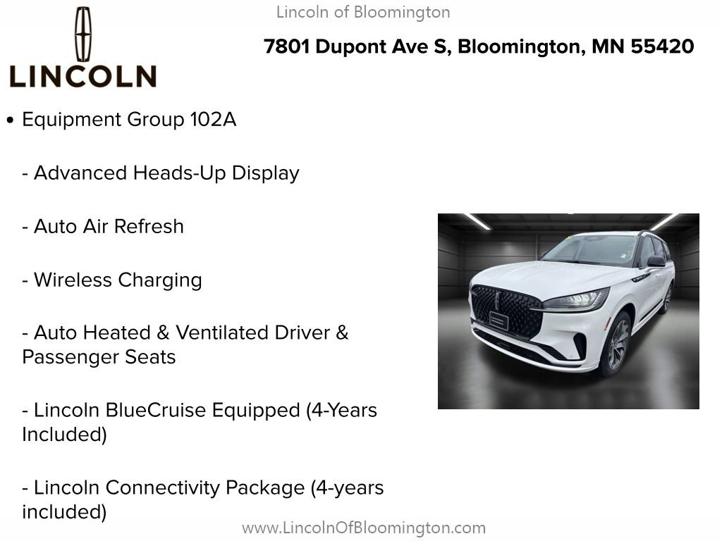 New 2026 Lincoln Aviator AWD image 4