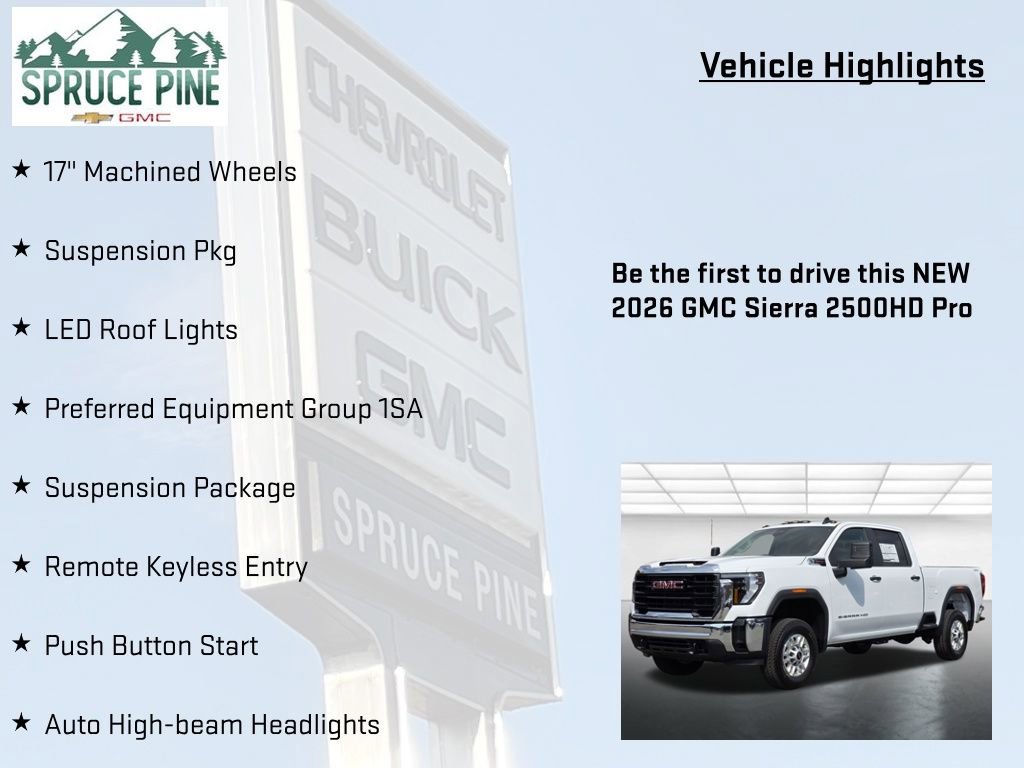 New 2026 GMC Sierra 2500 Pro image 5