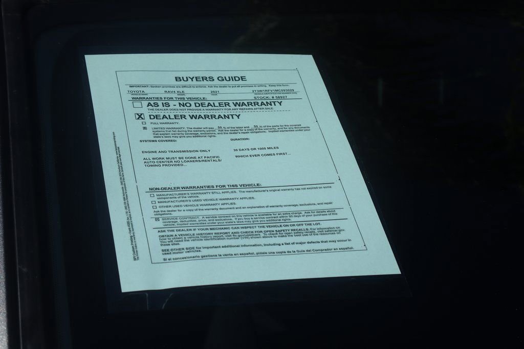 Used 2021 Toyota RAV4 XLE image 48