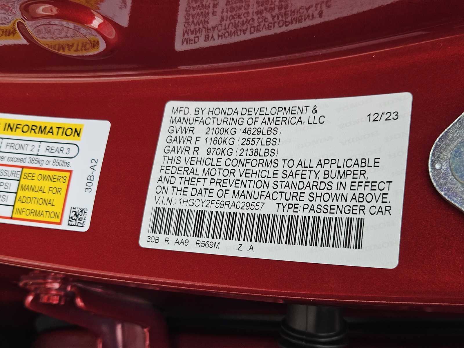 Used 2024 Honda Accord Sport image 30