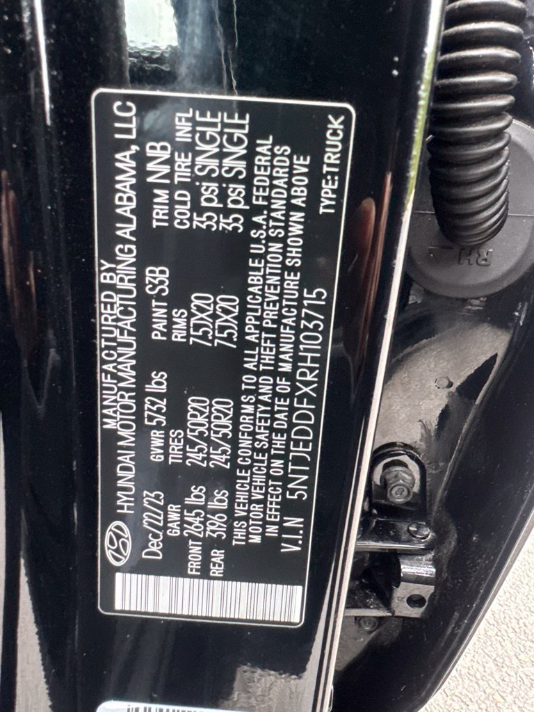 Certified 2024 Hyundai Santa Cruz Limited AWD/4WD image 5