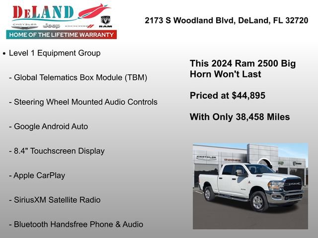 Used 2024 RAM 2500 Big Horn image 24