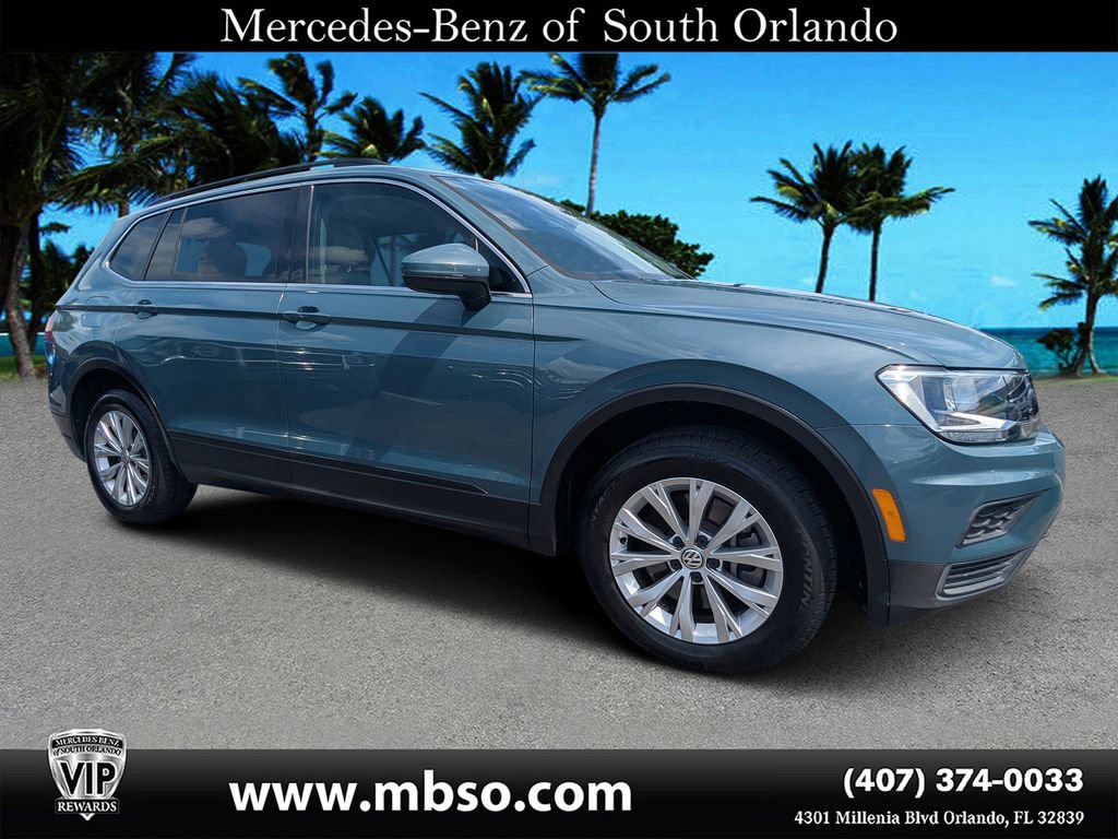 Used 2019 Volkswagen Tiguan SE w/ Panoramic Sunroof Package FWD image 1