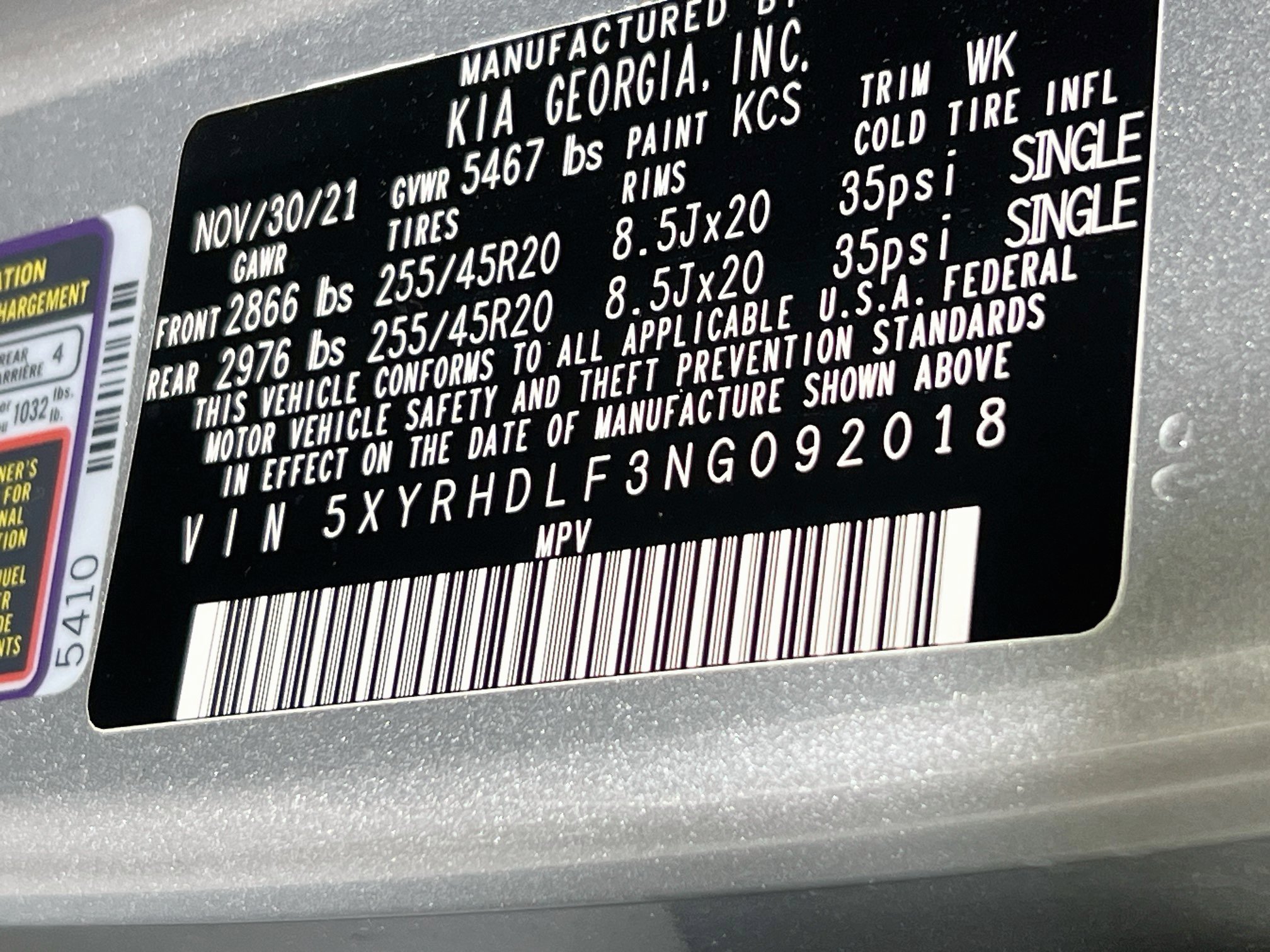Used 2022 Kia Sorento X-Line EX AWD/4WD image 33