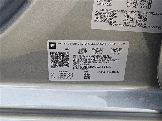 Used 2024 GMC Sierra 1500 AT4 w/ Technology Package image 28