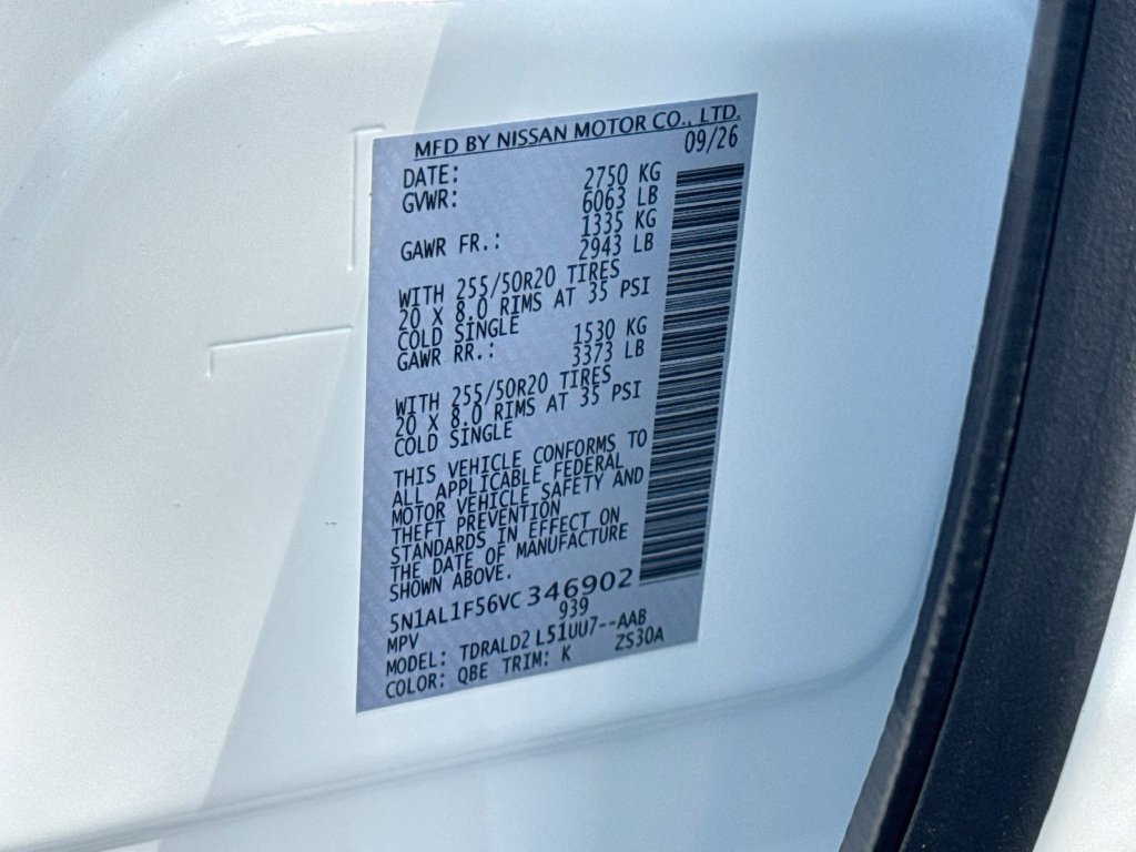 New 2027 INFINITI QX60 Luxe w/ Cargo Package FWD image 36
