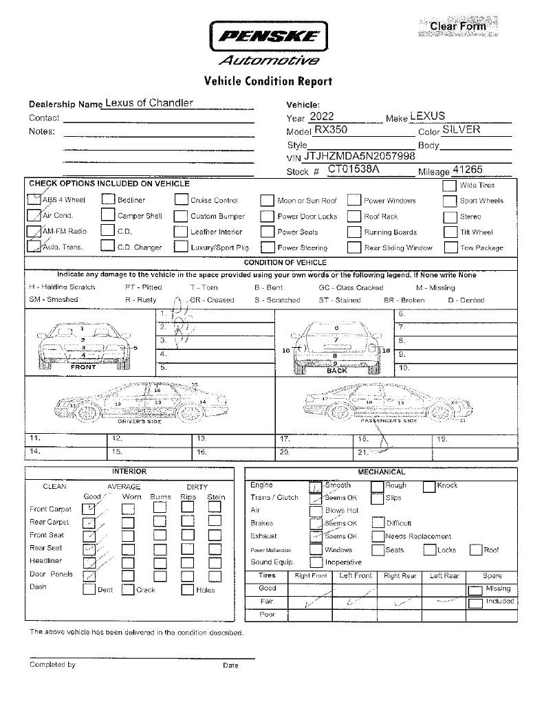 Used 2022 Lexus RX 350 AWD w/ Premium Package image 33