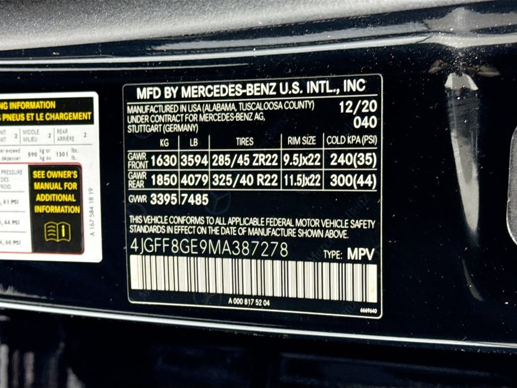 Certified 2021 Mercedes-Benz GLS 580 4MATIC image 35