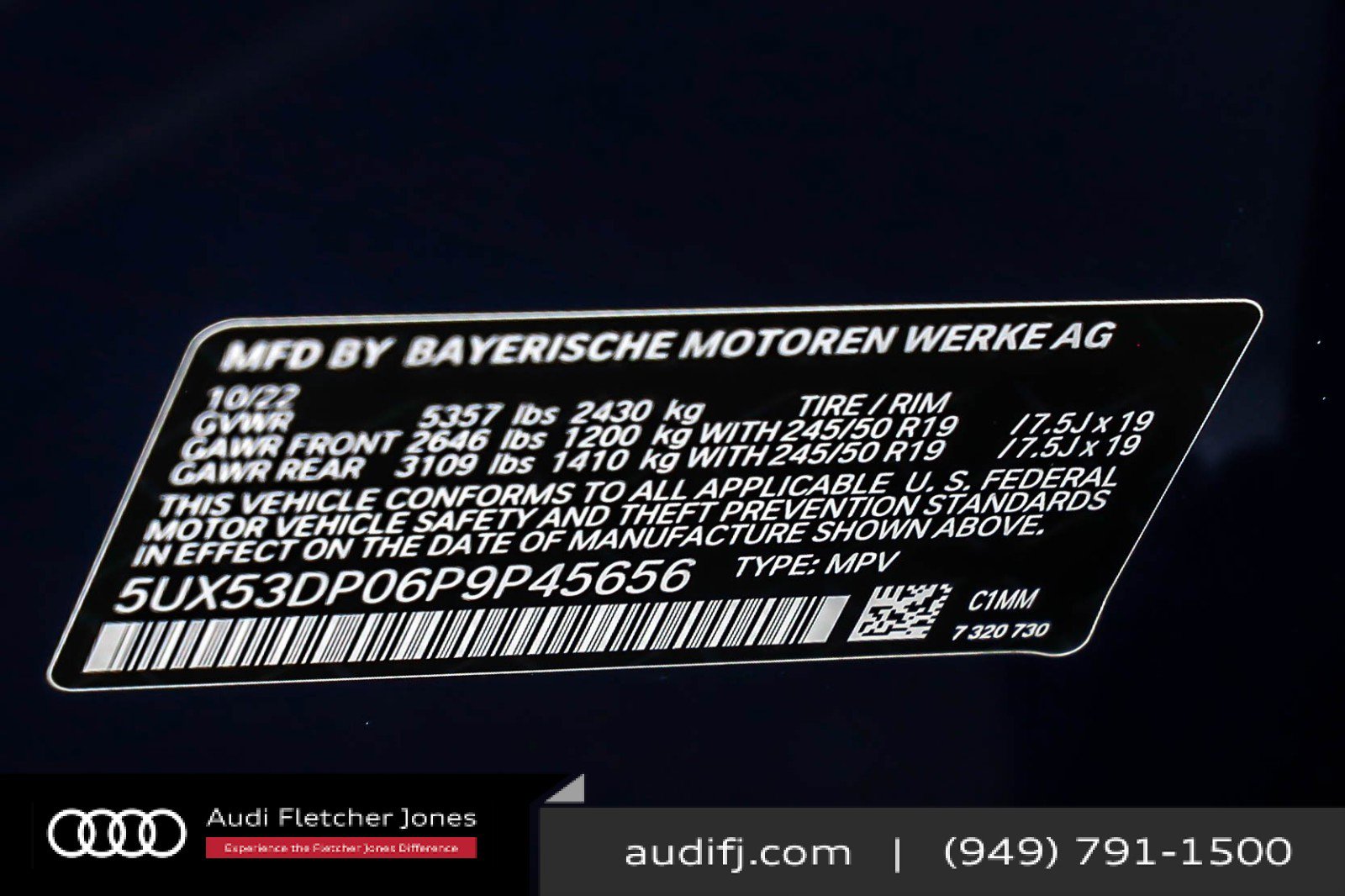 Used 2023 BMW X3 xDrive30i w/ Premium Package image 24