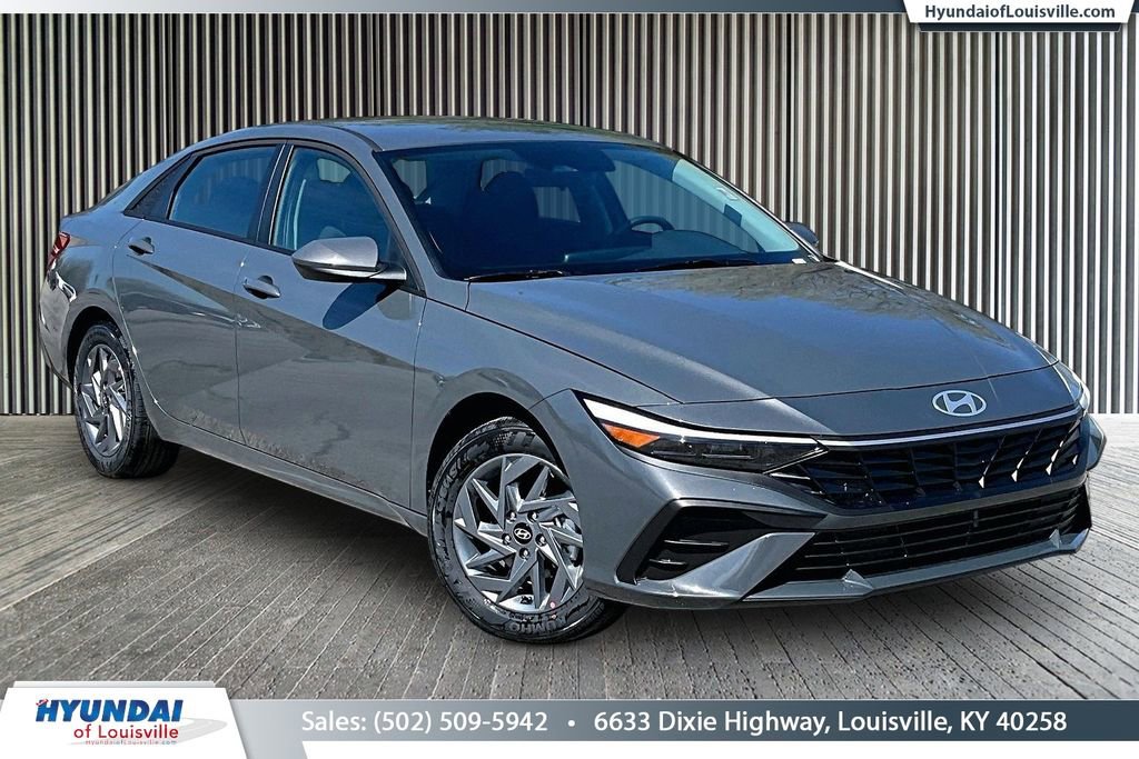 New 2026 Hyundai Elantra Blue