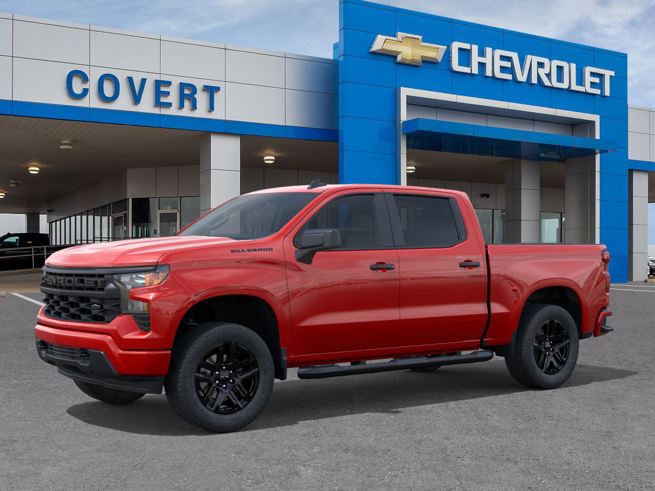 New 2026 Chevrolet Silverado 1500 Custom w/ Turbomax Blackout Package image 2