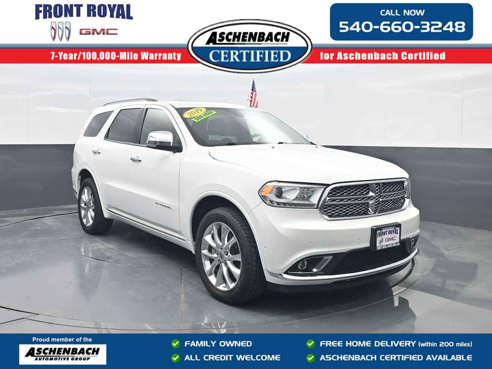 Used 2019 Dodge Durango Citadel AWD/4WD image 1