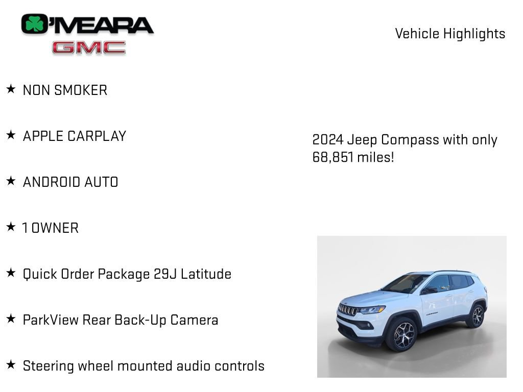 Used 2024 Jeep Compass Latitude image 7