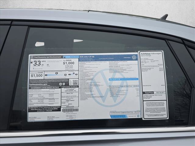 New 2026 Volkswagen Jetta SE image 20