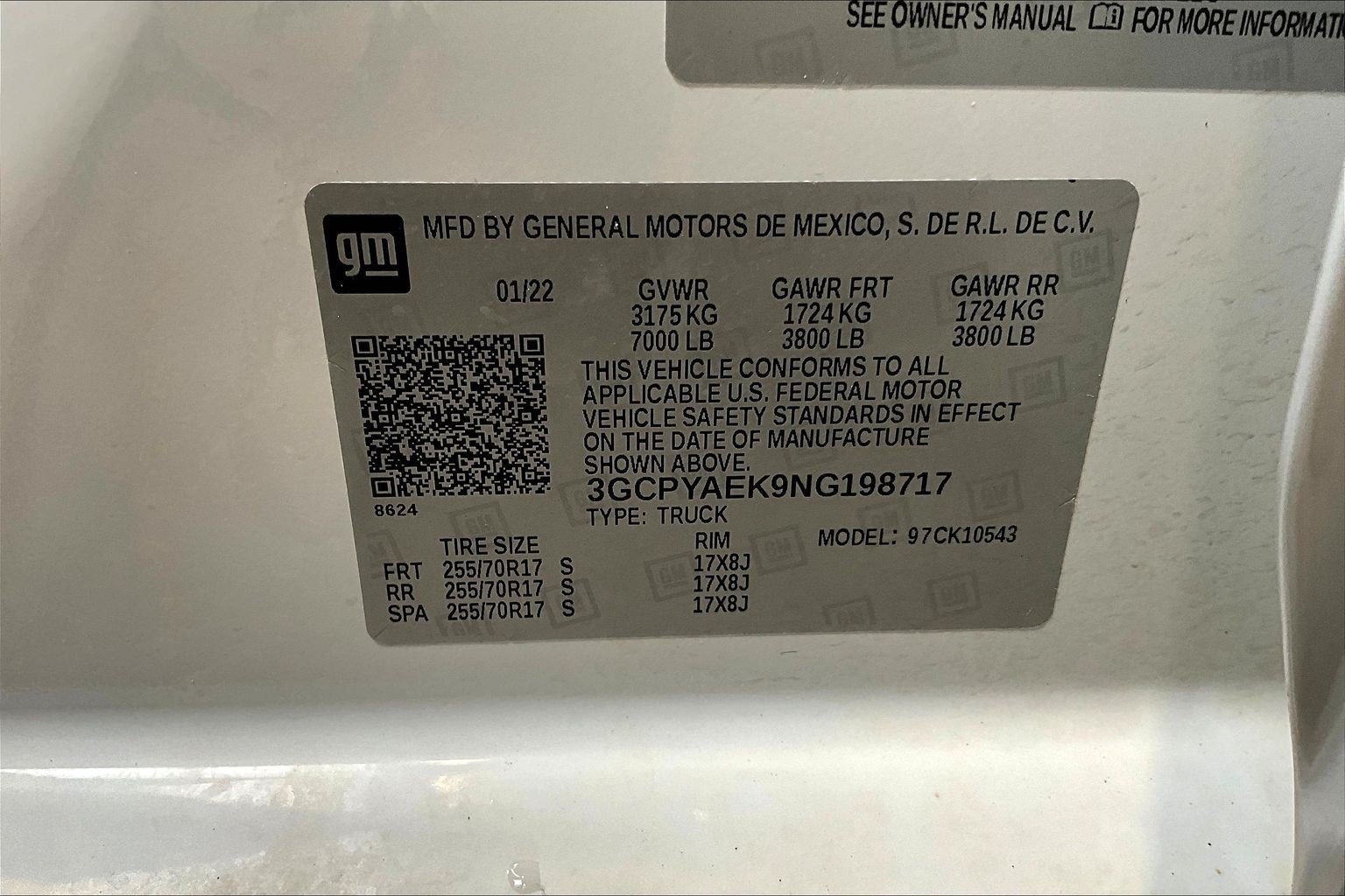 Used 2022 Chevrolet Silverado 1500 W/T w/ WT Value Package AWD/4WD image 21