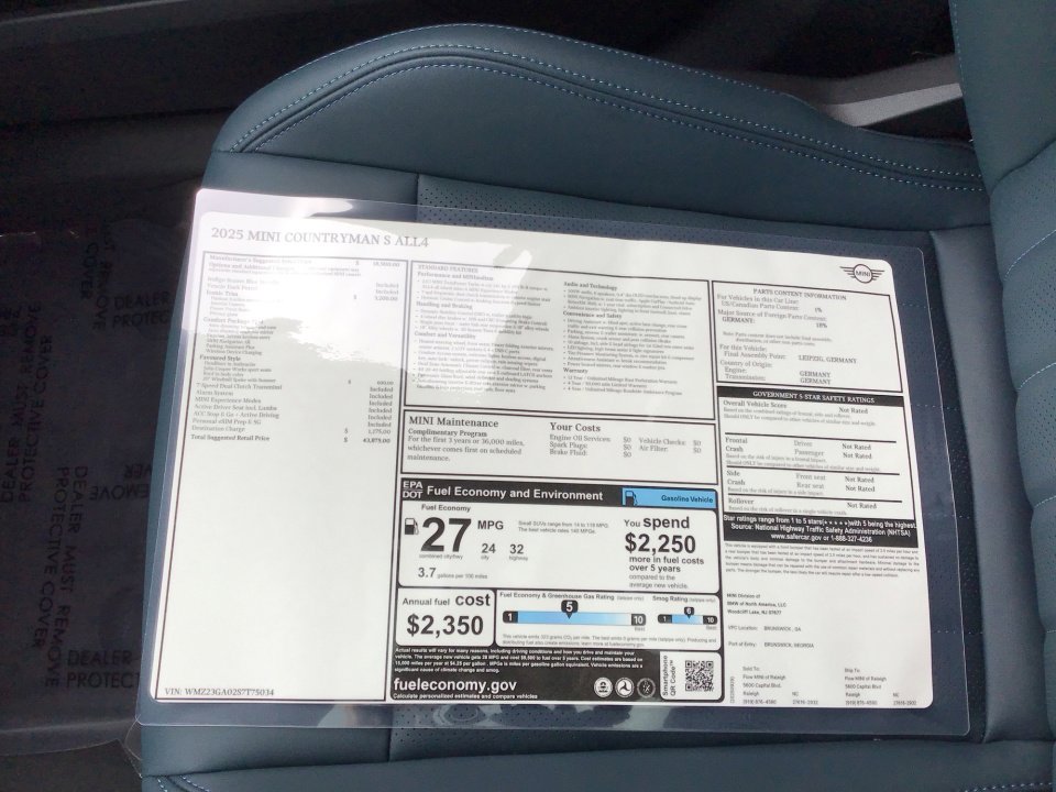 New 2025 MINI Cooper Countryman S image 33