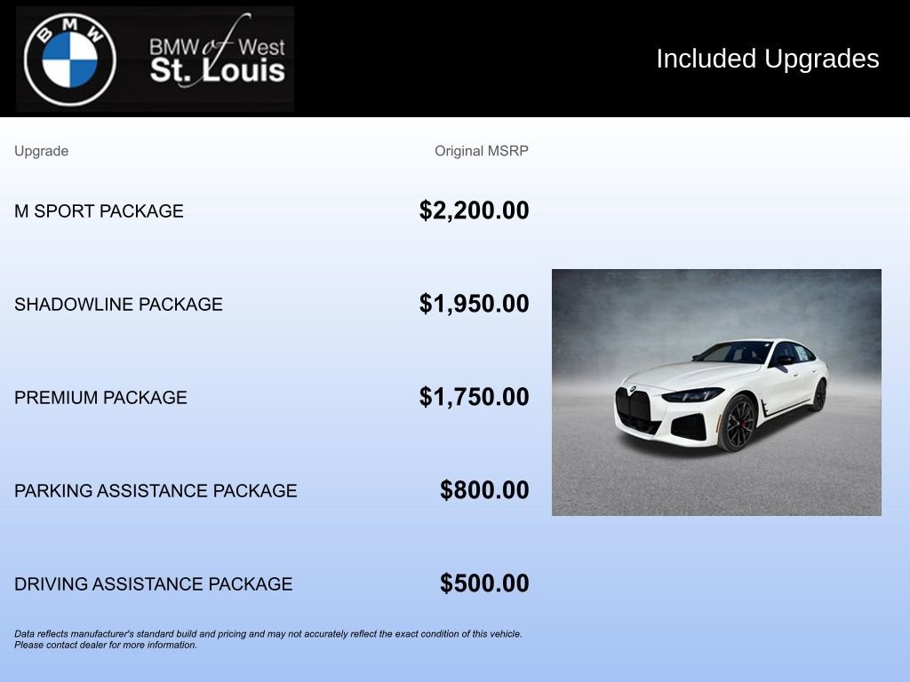 New 2026 BMW i4 xDrive40i w/ M Sport Package image 17