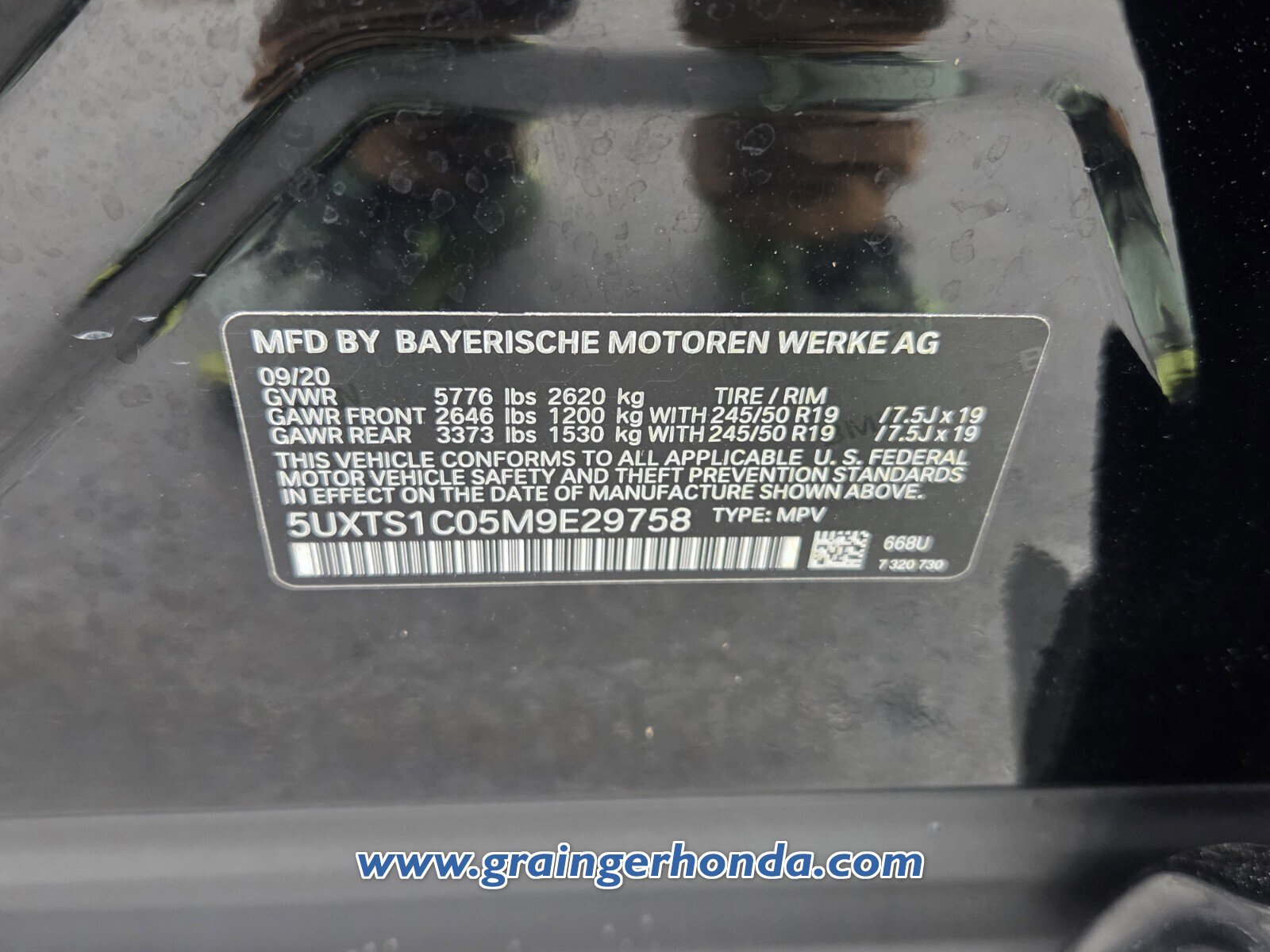 Used 2021 BMW X3 xDrive30e w/ Convenience Package image 16