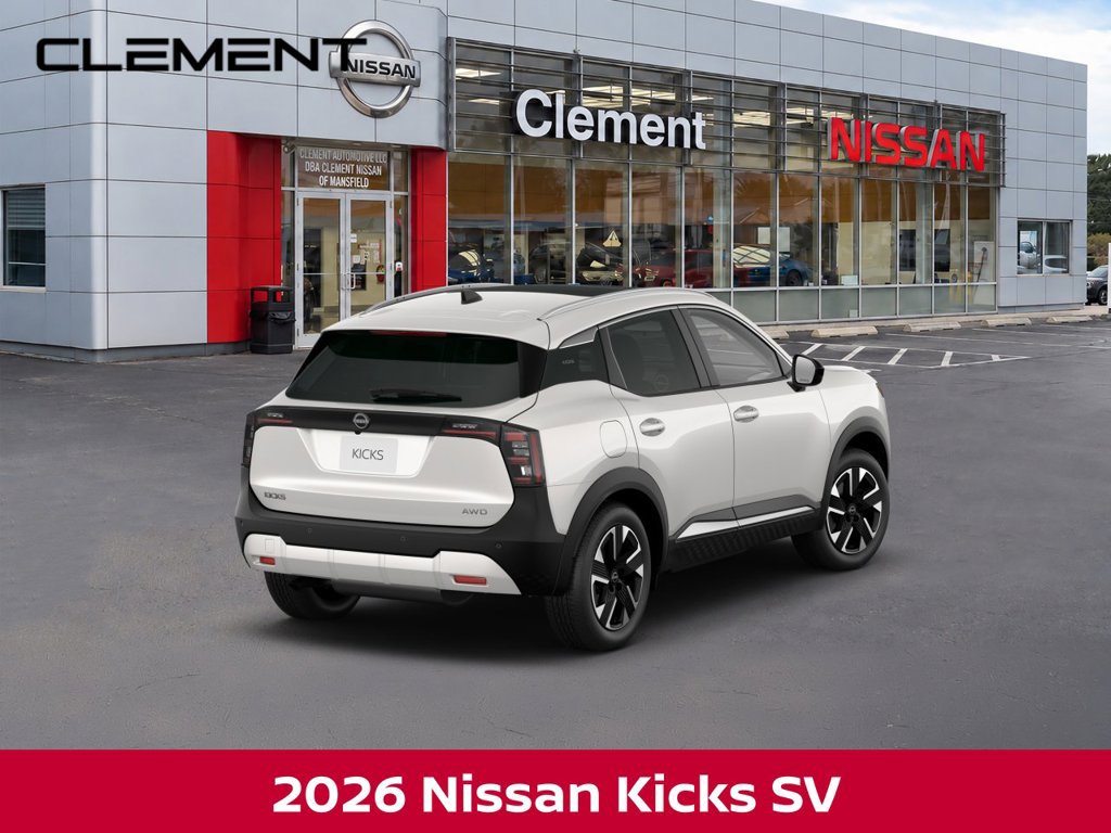 New 2026 Nissan Kicks SV w/ SV Premium Package AWD/4WD image 5