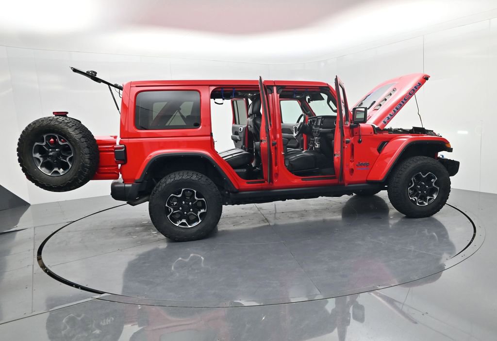 Used 2022 Jeep Wrangler Unlimited Rubicon 4xe w/ Steel Bumper Group image 54