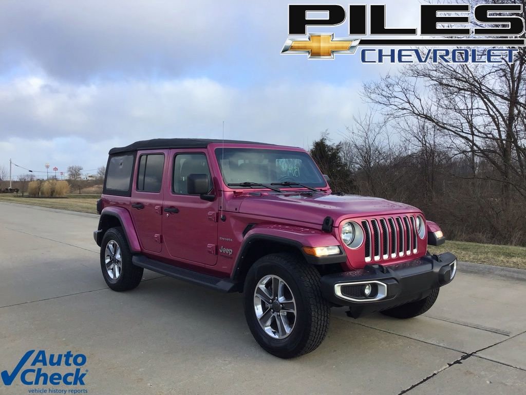 Used 2022 Jeep Wrangler Unlimited Sahara w/ Cold Weather Group image 1