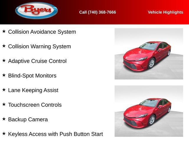 Used 2025 Toyota Camry LE FWD image 11