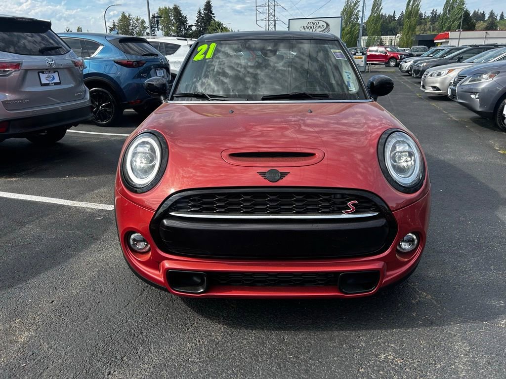 Used 2021 MINI Cooper S w/ Coral Red Edition FWD image 3