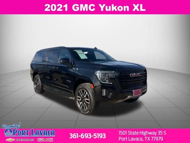 Used 2021 GMC Yukon XL AT4 w/ Rear Media and Nav Package