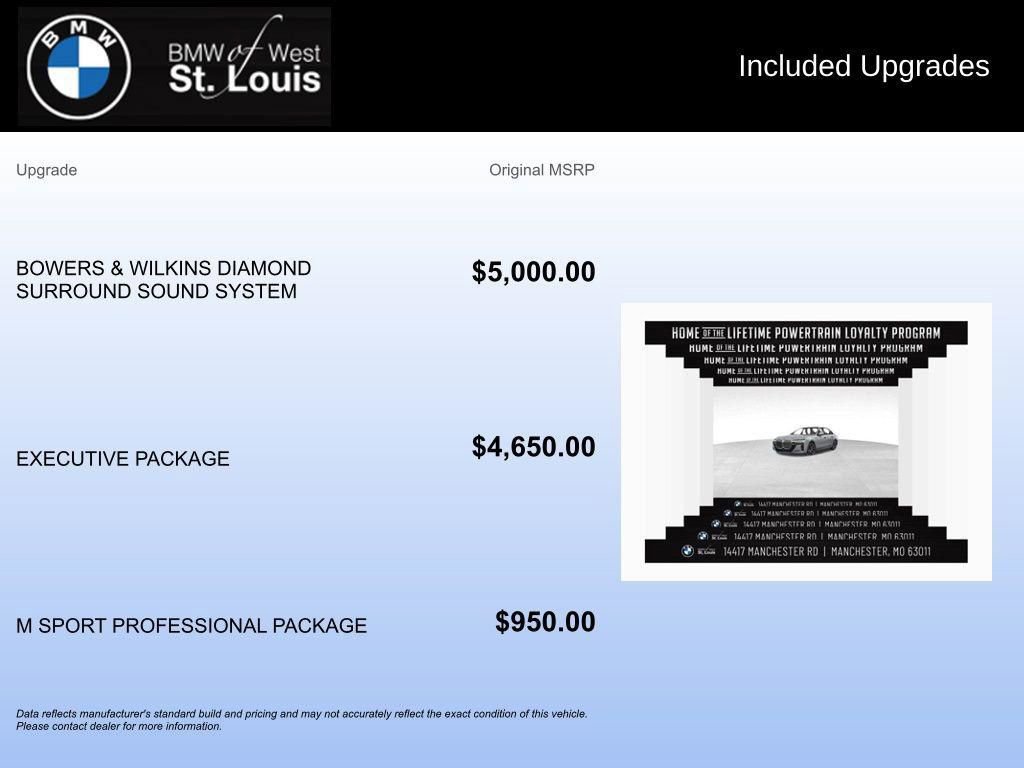 Used 2026 BMW 760i xDrive w/ Executive Package image 19