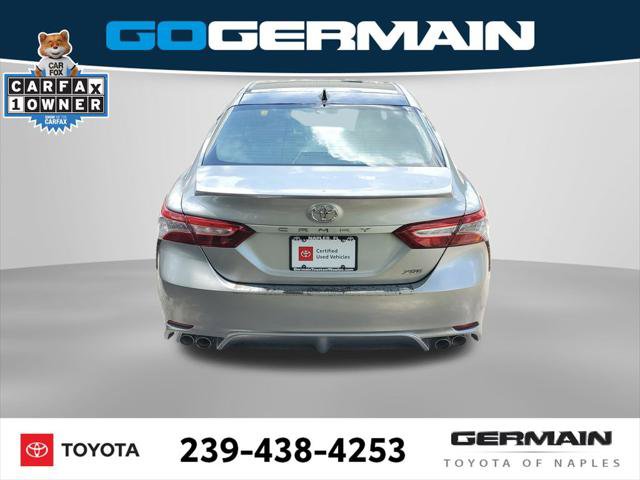 Certified 2019 Toyota Camry XSE w/ Navigation Package FWD image 10